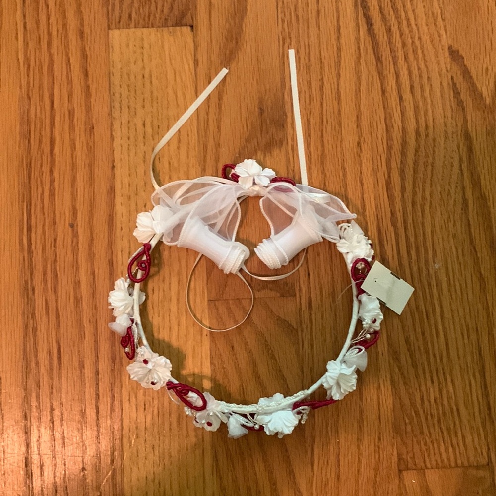 Flower Girl Head Pieces and Bows